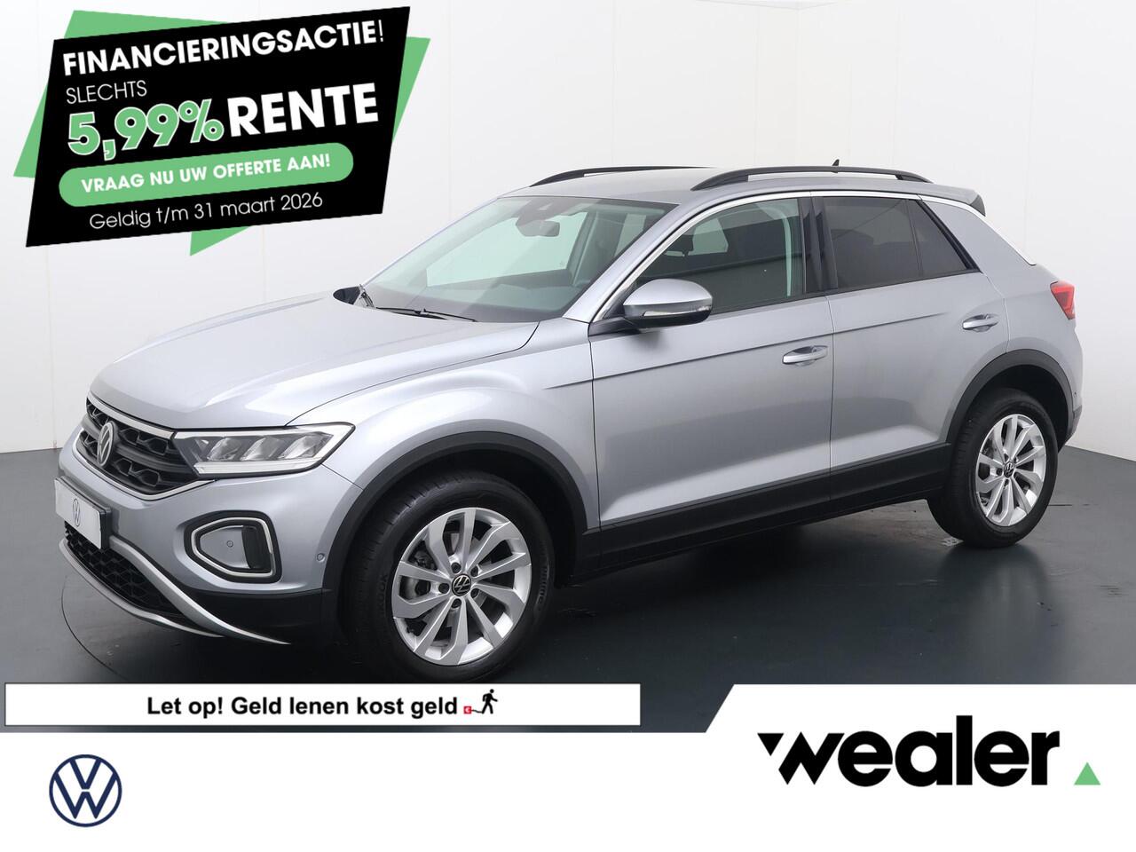 Volkswagen T-Roc 1.0 TSI Life Edition | 116 PK | Climate control | LED verlichting | Achteruitrijcamera |