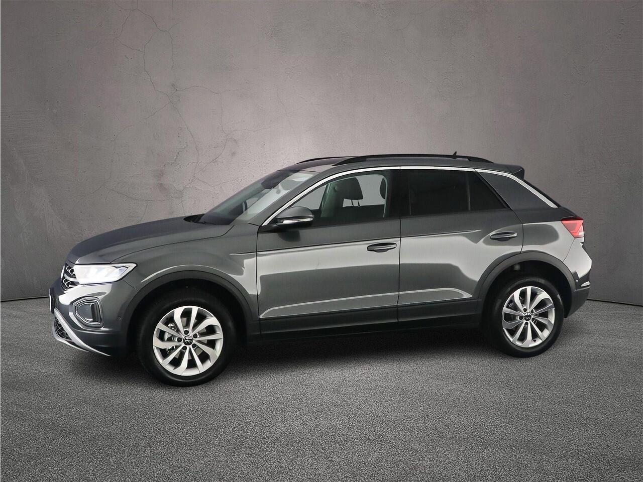 Volkswagen T-Roc Life Edition 1.5 TSI 150pk DSG Automaat Adaptive cruise control, Achteruitrijcamera, LED koplampen, Airco, DAB, Radio, App connect, Parkeersensoren