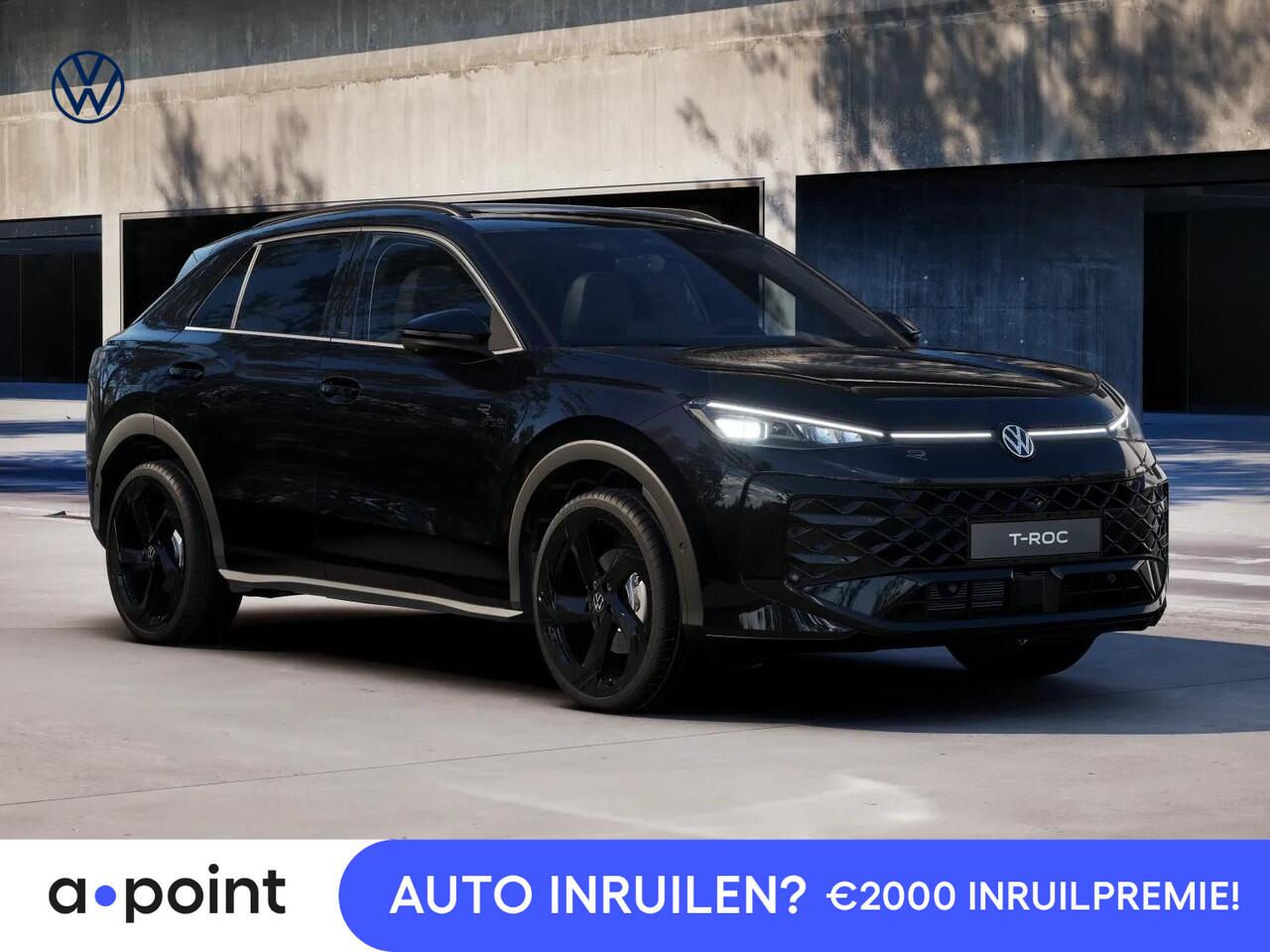 Volkswagen T-Roc R-Line First Edition 1.5 eTSI 110 kW / 150 PK SUV | Interieur Pakket leder 'Varenna' | Black Style Pakket | Panoramaschuif-kanteldak | Trekhaak | Koplampverlichting matrix-led (IQ.LIGHT) | Assistance Pakket | Elek. achterklep