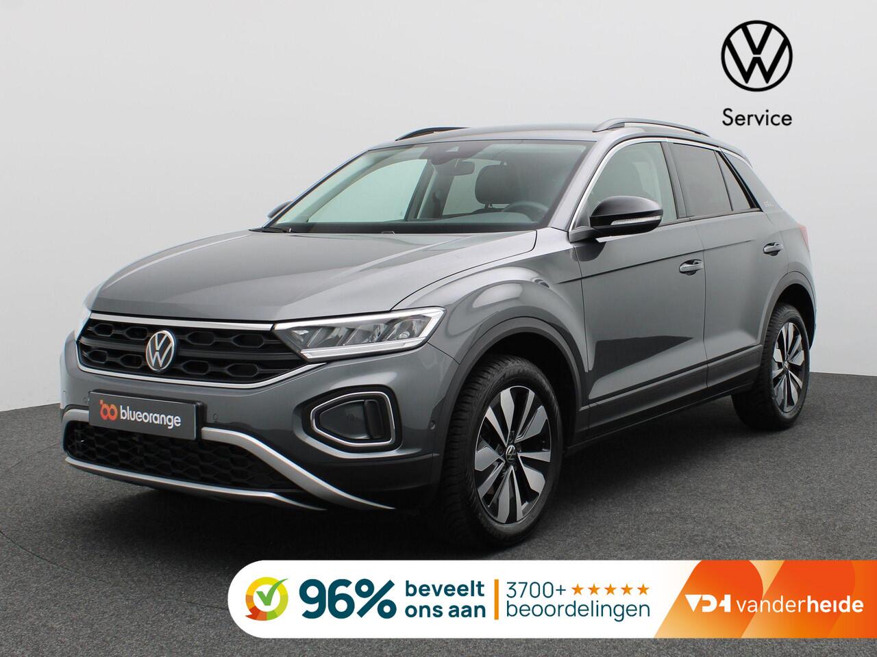 Volkswagen T-Roc 1.0 TSI Edition 115PK Navi, Adaptieve Cruise Controle, Side Assist, PDC voor en achter, Stoelverwarming, 17" LM Velgen