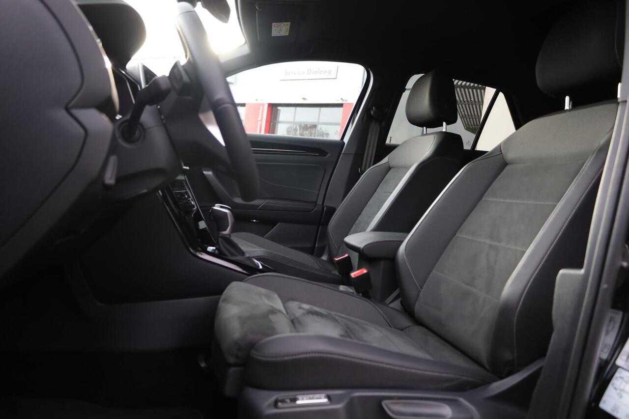 Volkswagen T-Roc 1.5 TSI R-Line PL ¤604 p/m* 150PK / 110kW ergo stoel achteruitrijcamera privacy glas trekhaak stoelverwarming r line in en exterieur navigatie geactiveerd pdc voor en achter led plus draadloos carplay climatronic spraakbediening