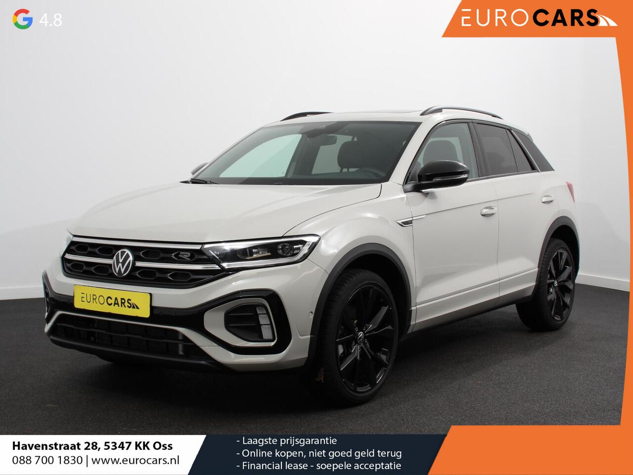 Volkswagen T-Roc 1.5 TSI DSG R-Line+Blackpack | Climate control | Adaptieve cruise control | Panoramadak | LED | Navigatie | Achteruitrijcamera | Parkeersensoren | Apple Carplay/ Android Auto | Radio