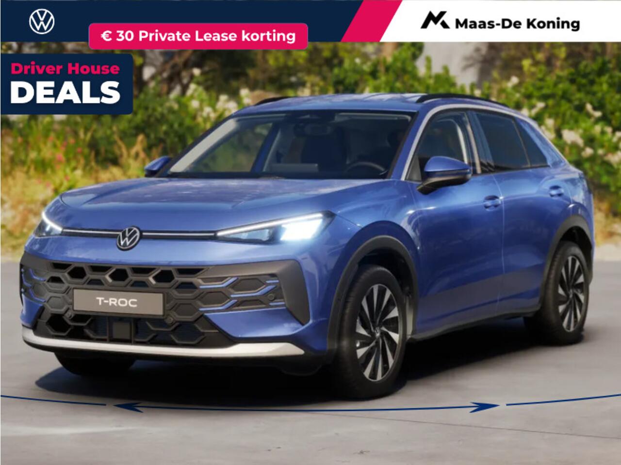 Volkswagen T-Roc Life First Edition 1.5 eTSI 116 PK 7 versn. DSG · Comfort pakket · Achteruitrijcamera · Draadloze telefoonlader ·