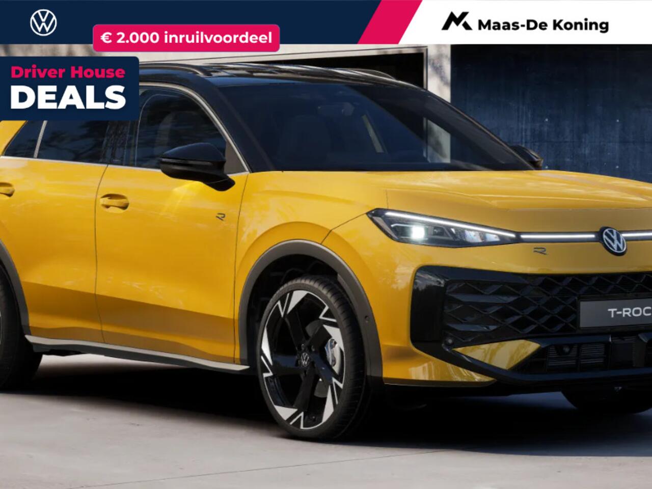 Volkswagen T-Roc R-Line First Edition 1.5 eTSI 150 pk 7 versn. DSG · Electrische achterklep · Black Style Pakket · Multimedia Pakket ·