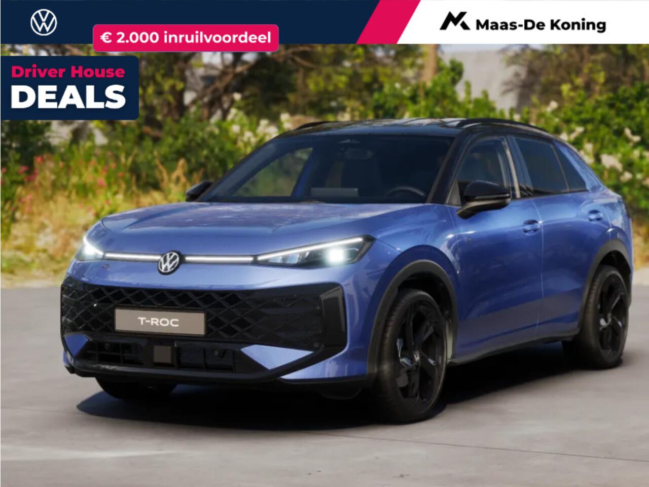 Volkswagen T-Roc 1.5 eTsi R-Line First Edition 150 pk 7 versn. DSG · Achteruitrijcamera · Electrische achterklep · Trekhaak ·