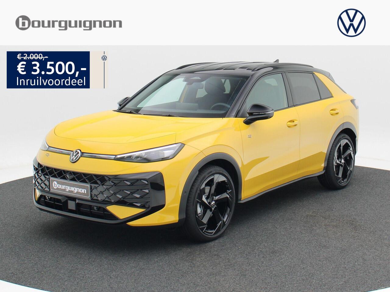 Volkswagen T-Roc R-Line First Edition 1.5 eTSI 150 PK | Trekhaak | Elektrische Achterklep | 360 Camera | Head-Up Display | Stoel- & Stuurverwarming |