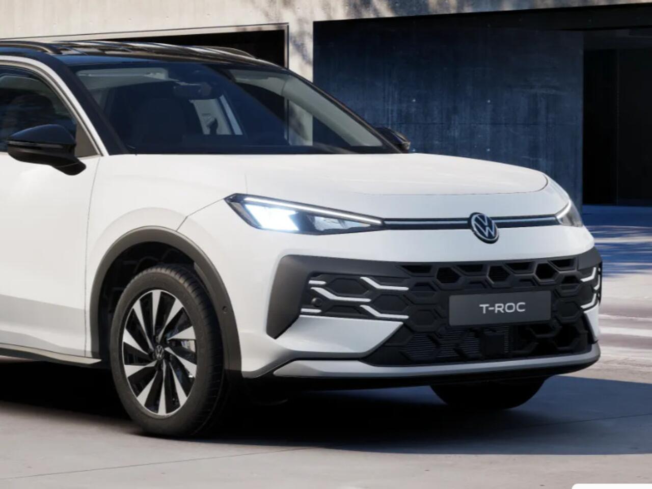 Volkswagen T-Roc Life First Edition 1.5 eTSI 116 PK 7 versn. DSG · Comfort Pakket · Achteruitrijcamera · Draadloze telefoonlader · Voorraad OUTLET · Prijs is inclusief inruilpremie ·