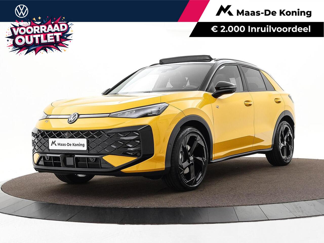 Volkswagen T-Roc R-Line First Edition 1.5 eTSI 150 PK 7 versn. DSG · Assistance Pakket · Black Style Pakket · Multimedia Pakket · Panoramaschuif-kanteldak ·