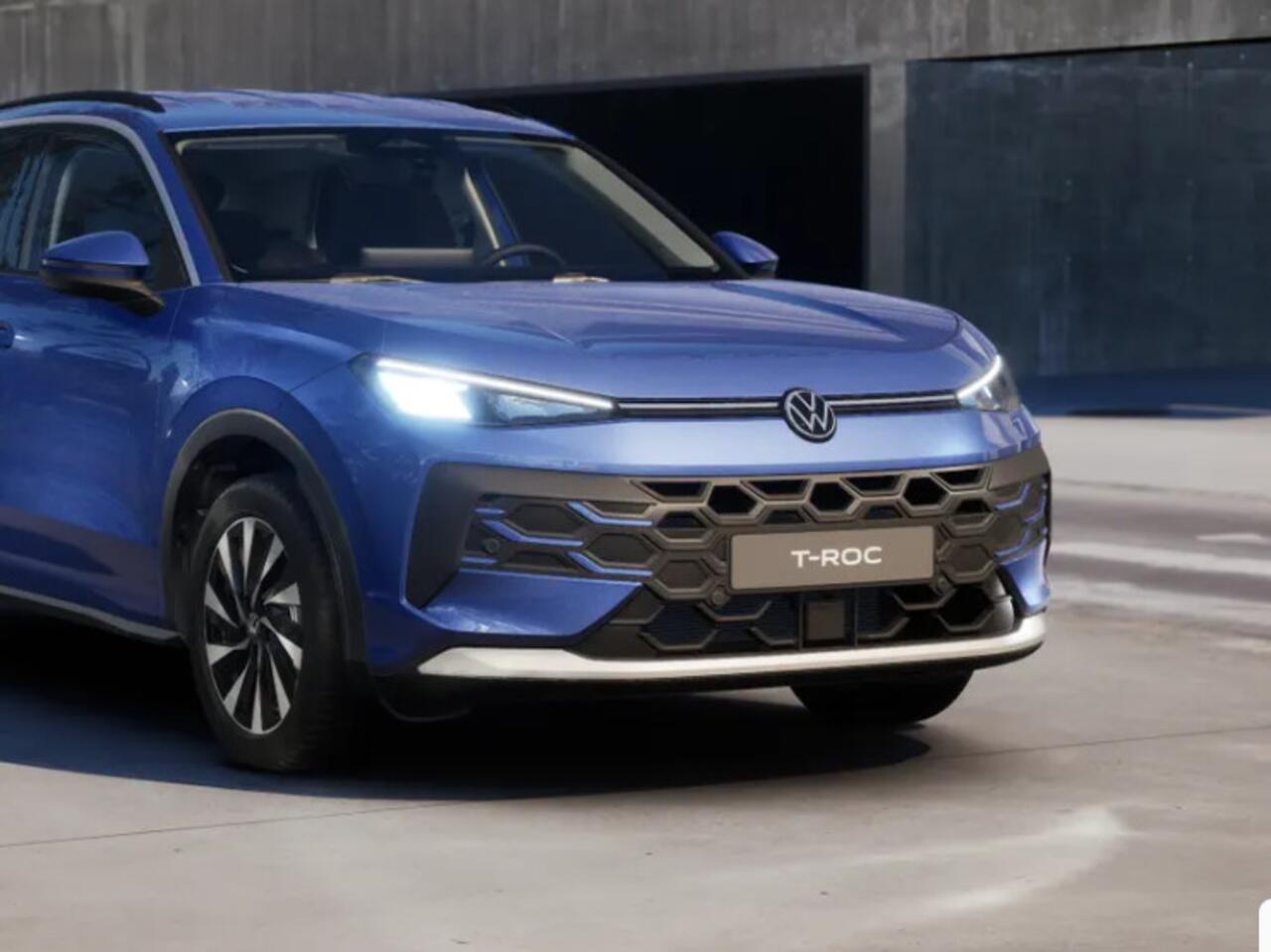 Volkswagen T-Roc Life First Edition 1.5 eTSI 116 PK 7 versn. DSG · Comfort Pakket · Trekhaak · Voorraad OUTLET · Prijs is inclusief inruilpremie ·