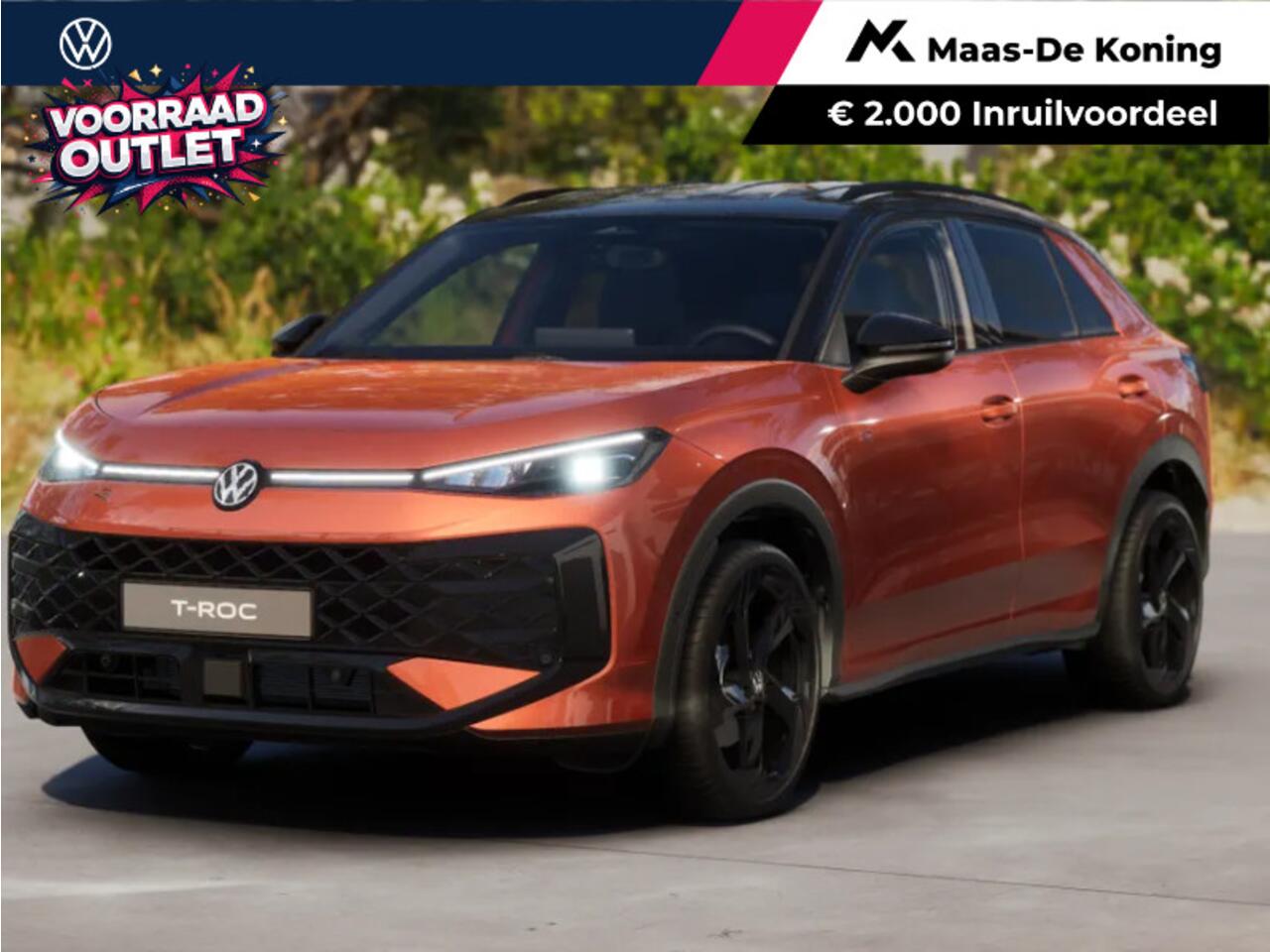 Volkswagen T-Roc R-Line First Edition 1.5 eTSI 150 PK 7 versn. DSG · Assistance Pakket · Black Style Pakket · Multimedia Pakket · Trekhaak