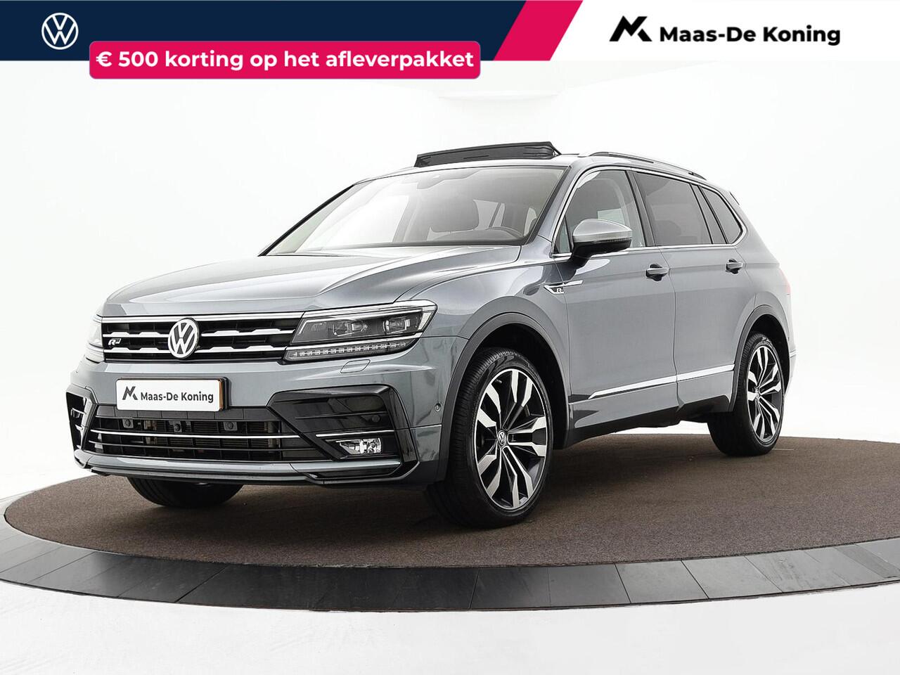 Volkswagen TIGUAN Allspace 2.0 TSI 220pk DSG 4Motion Highline Business R 7p. · Panoramadak · DynAudio · 360 Camera · Standkachel · Inklap. Trekhaak · Head-Up Display · Massagefunctie Bestuurdersstoel ·
