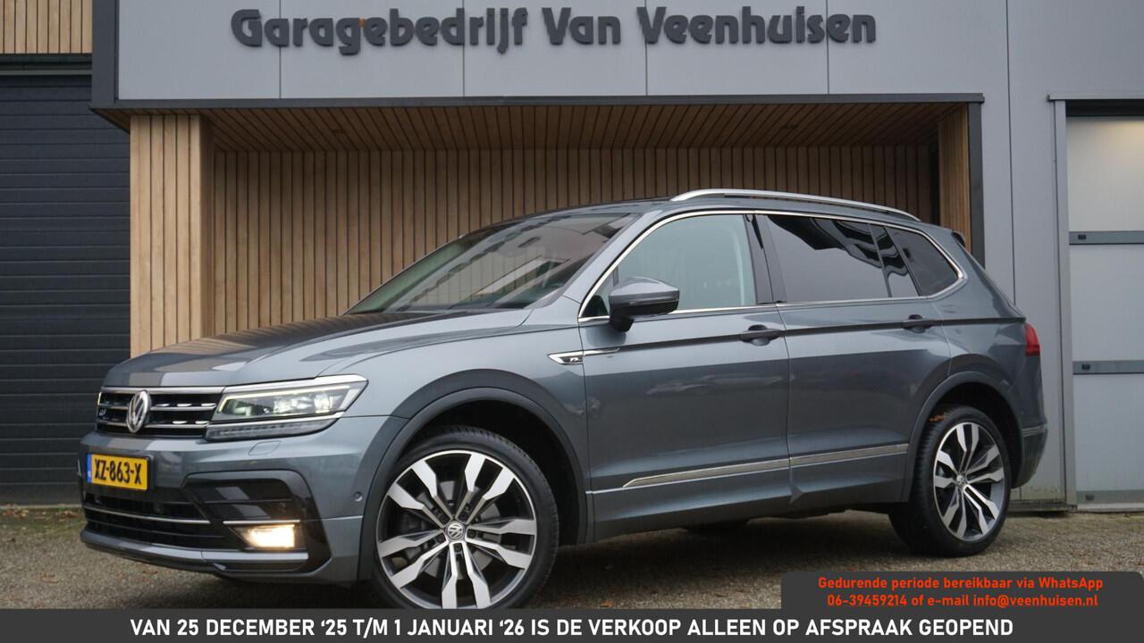 Volkswagen TIGUAN Allspace 2.0 TSI 190pk DSG 4Motion R-Line & Highline 5-Zits Pano.Dak 20inch LM Suzuka Keyless Stuurwiel V.W. Virtual Cockpit *NL auto* 1e Eigenaar!