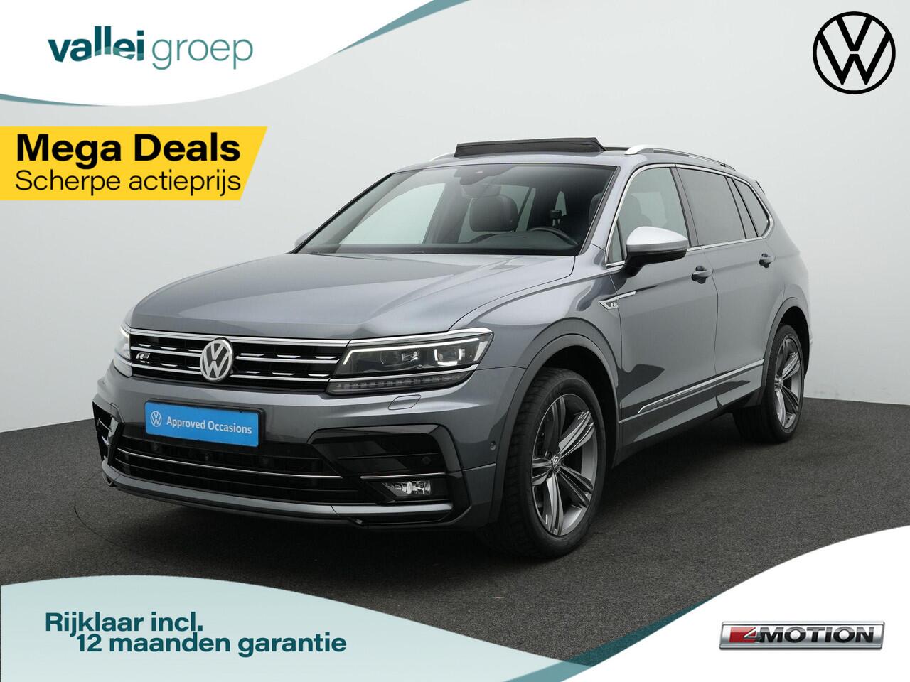 Volkswagen TIGUAN Allspace 7-zits 2.0 TSI 190 pk DSG 4Motion Highline Business R / R-Line | Panoramadak | Leder | Geheugenstoelen | Adaptief onderstel | Head-up display | Rondomzicht camera