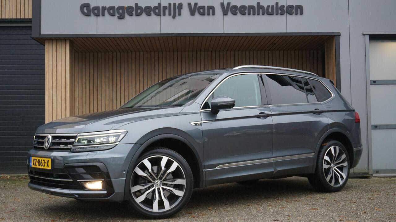 Volkswagen TIGUAN Allspace 2.0 TSI 190pk DSG 4Motion R-Line & Highline 5-Zits Pano.Dak 20inch LM Suzuka Keyless Stuurwiel V.W. Virtual Cockpit *NL auto* 1e Eigenaar!