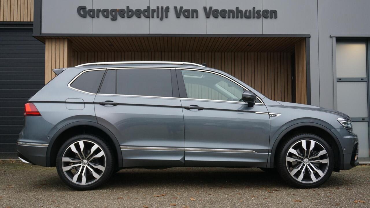 Volkswagen TIGUAN Allspace 2.0 TSI 190pk DSG 4Motion R-Line & Highline 5-Zits Pano.Dak 20inch LM Suzuka Keyless Stuurwiel V.W. Virtual Cockpit *NL auto* 1e Eigenaar!