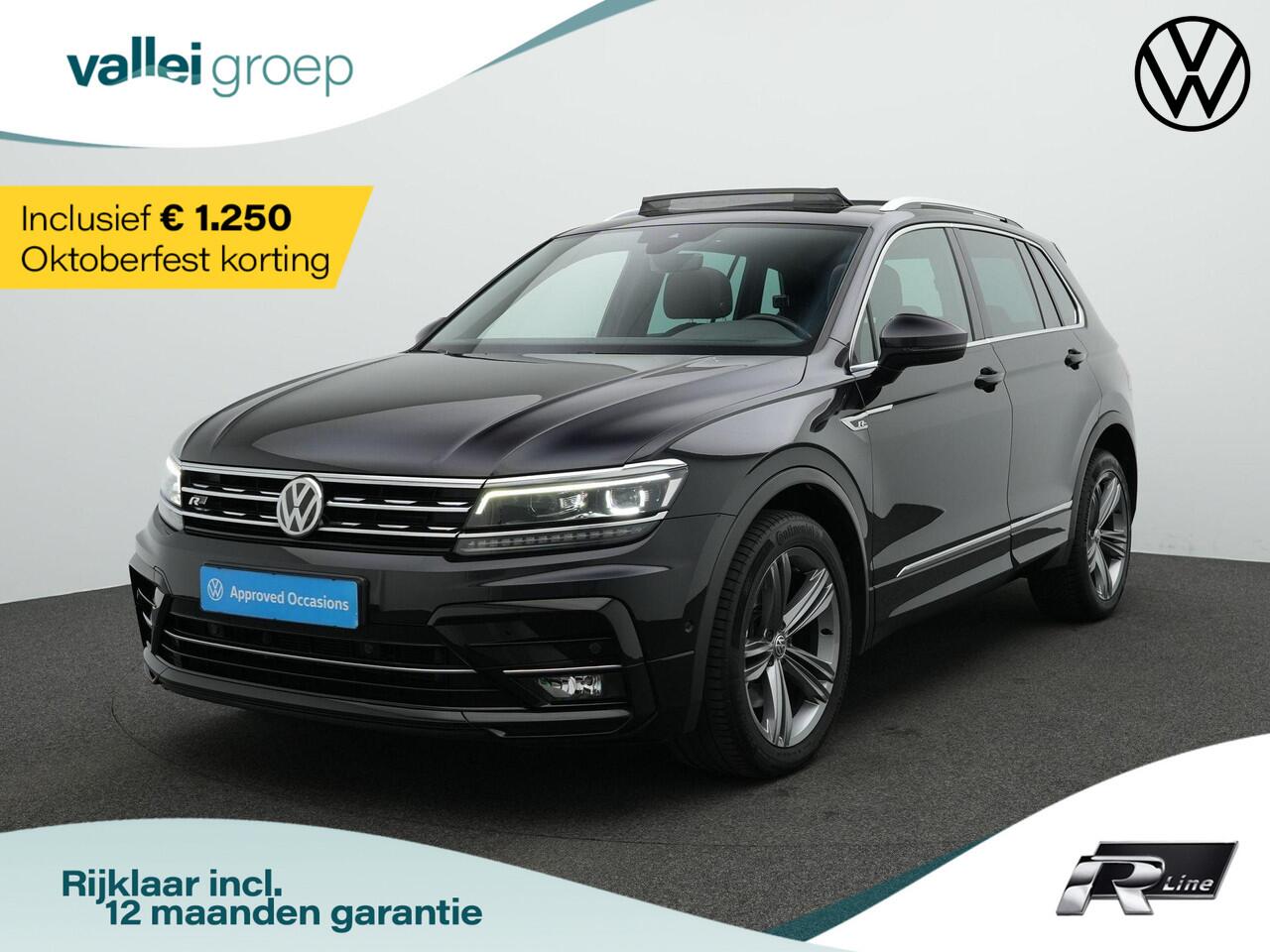 Volkswagen TIGUAN 2.0 TSI 190 pk DSG 4Motion Highline Business R / R-Line | Panoramadak | Trekhaak | Achteruitrijcamera | Stoelverwarming | Navigatie