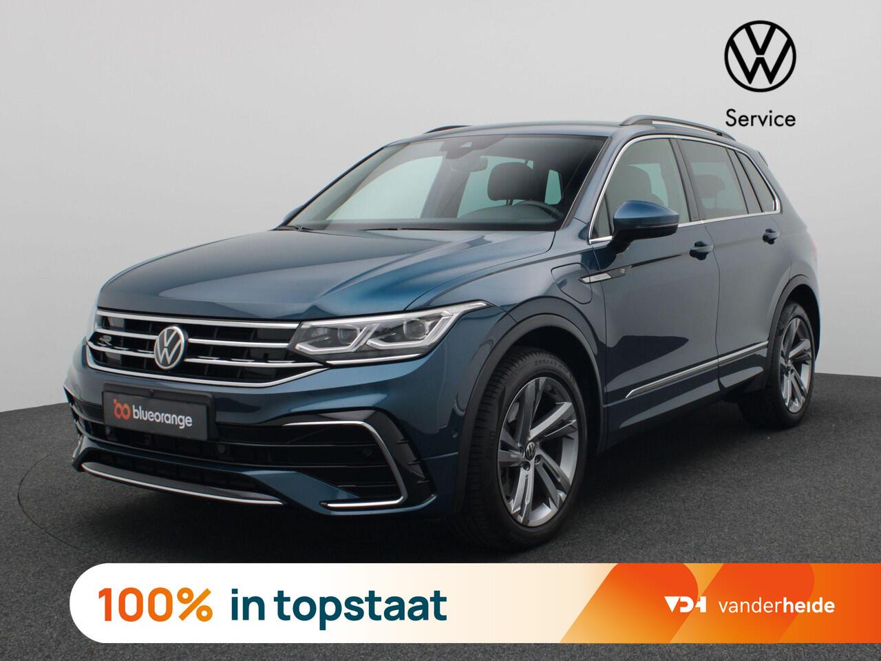 Volkswagen TIGUAN 1.4 TSI eHybrid R-Line Business+ 245PK DSG Matrix-LED, 360gr. Camera, Elektr. Achterklep, Side assist, Keyless, Virtual Cockpit, Park Assist, 19" LM Velgen