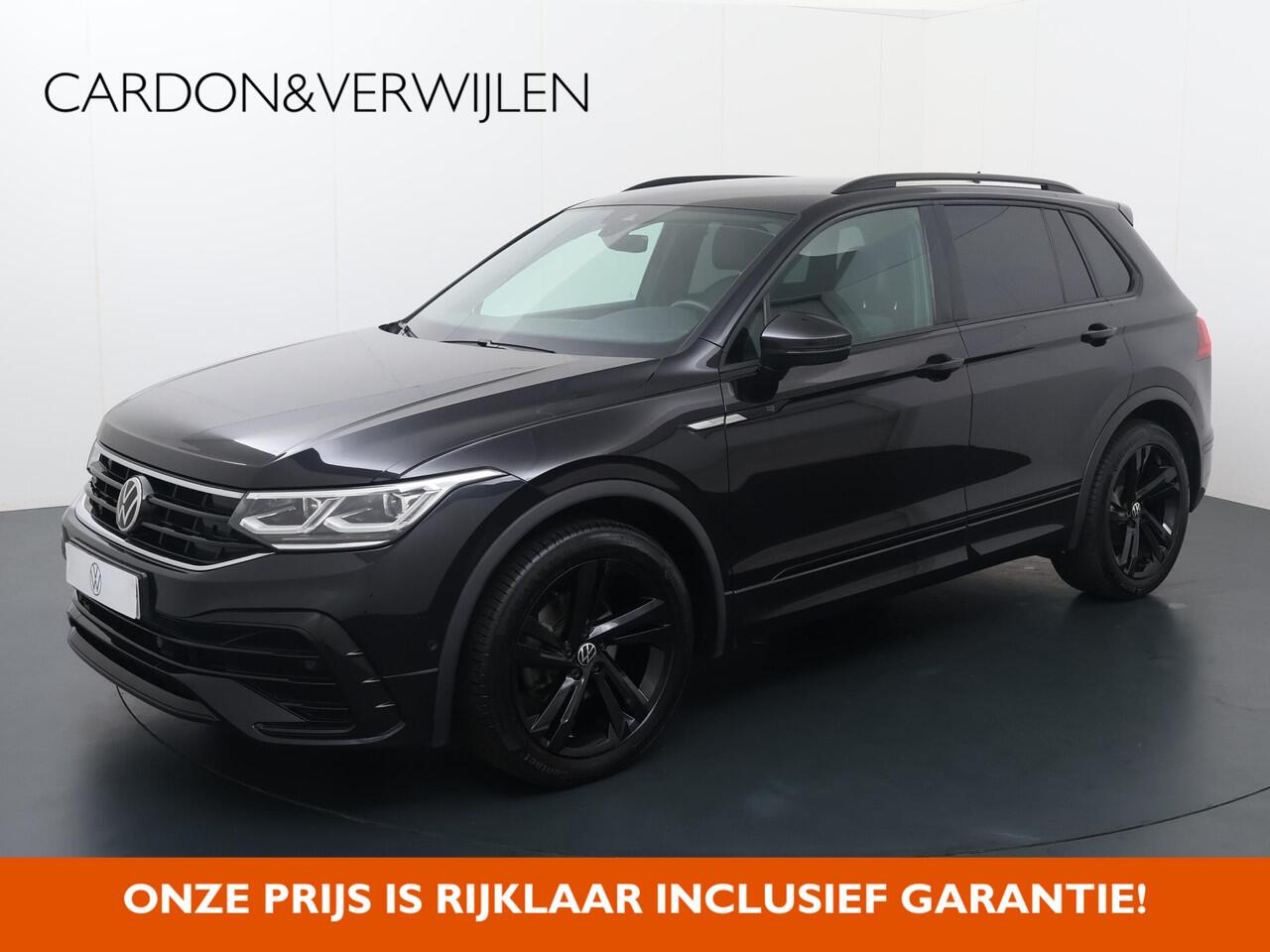 Volkswagen TIGUAN 1.5 TSI R-Line | 150 PK | Automaat | Trekhaak wegklapbaar | LED Plus koplampen | 19"LM velgen | 2 x R-Line | Black Edition |