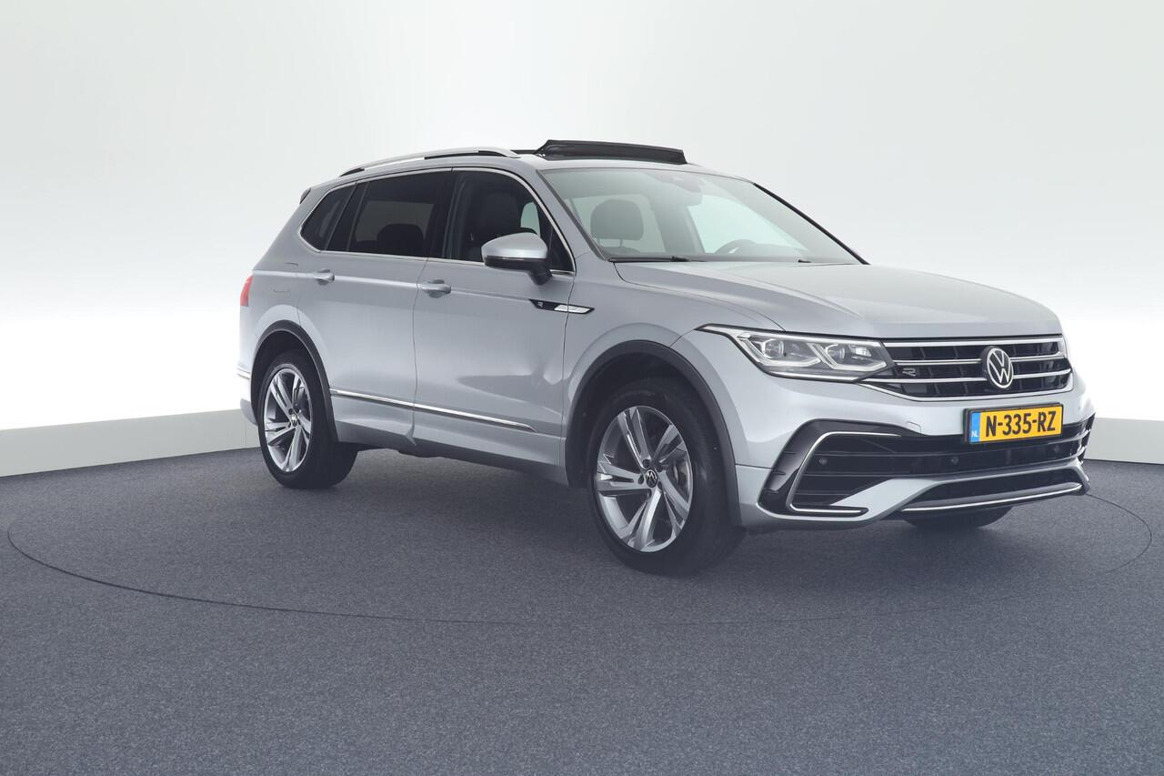 Volkswagen TIGUAN Allspace 1.5 TSI 150pk DSG R-Line Business+ 7Pers. Camera Keyless Led Stoelverwarming Virtual Cockpit Panoramadak Navigatie