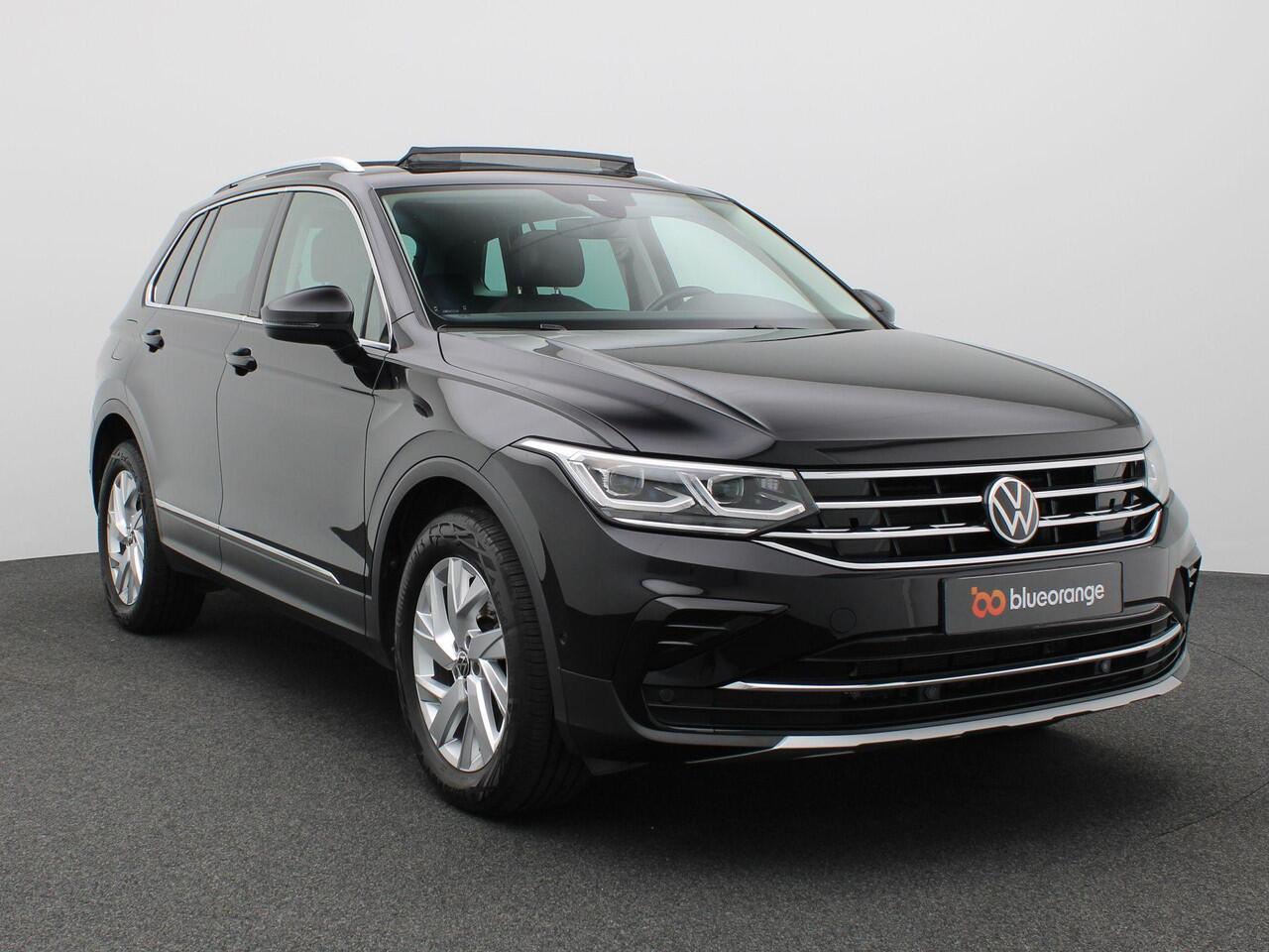 Volkswagen TIGUAN 1.4 TSI Elegance eHybrid 245PK DSG matrix led, massagestoel, trekhaak, achteruitrijcamera, elektrische achterklep, panoramadak, adaptive cruise, side assist, stuur-stoelverwarming, elektrische achterklep, keyless, 18" lichtmetaal