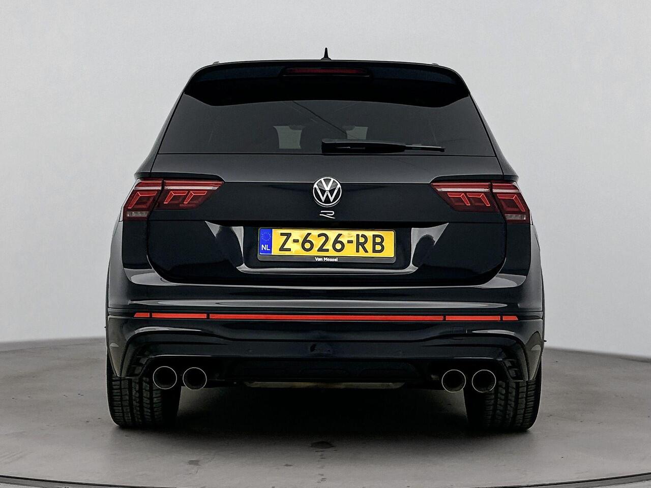 Volkswagen TIGUAN 2.0 TSI R 75 Edition 4Motion 320PK | Akrapovic | Schuif-/Kanteldak | Trekhaak | Harman Kardon | 360 Camera | Volleder Interieur | Memoryseats | Apple CarPlay & Android Auto