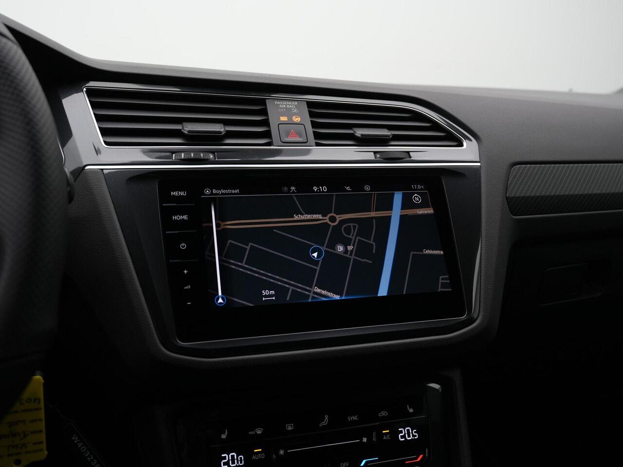 Volkswagen TIGUAN 1.4 TSI eHybrid 245 pk DSG R-Line | Trekhaak | Navigatie Discover Pro | Leder | Geheugenstoelen | 360 camera | IQ Light | Stuur-/stoelverwarming