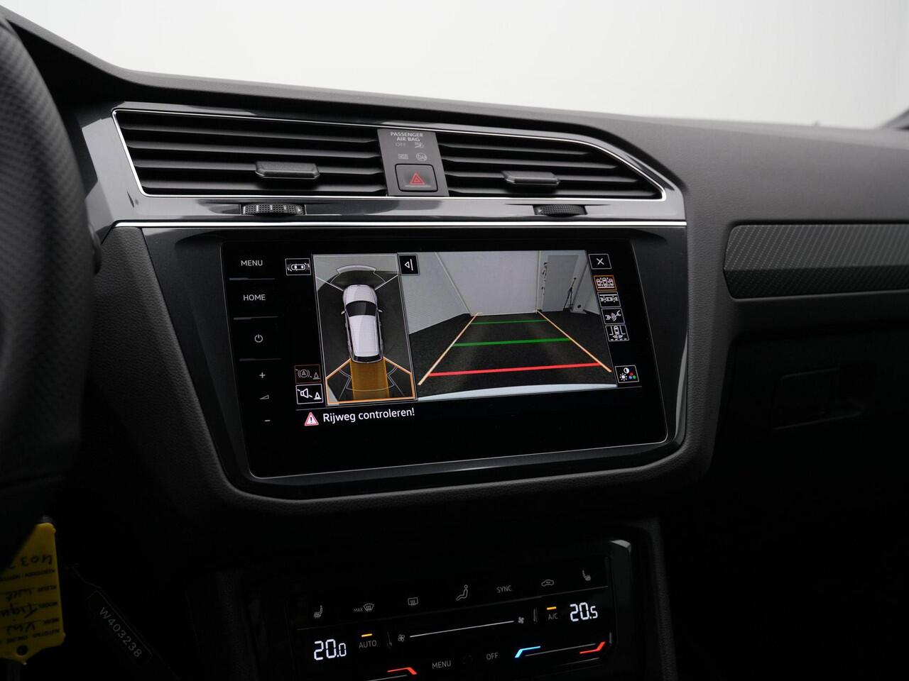 Volkswagen TIGUAN 1.4 TSI eHybrid 245 pk DSG R-Line | Trekhaak | Navigatie Discover Pro | Leder | Geheugenstoelen | 360 camera | IQ Light | Stuur-/stoelverwarming