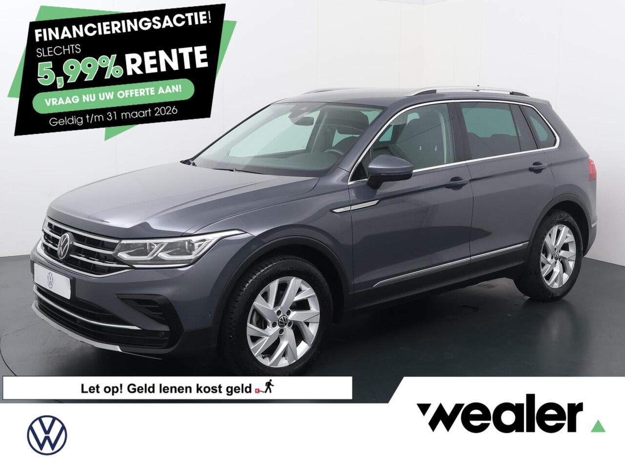 Volkswagen TIGUAN 1.5 TSI Elegance | 150 PK | Automaat | Matrix (IQ.LIGHT) LED koplampen | Achteruitrijcamera | Keyless | Achterklep virtual pedal |