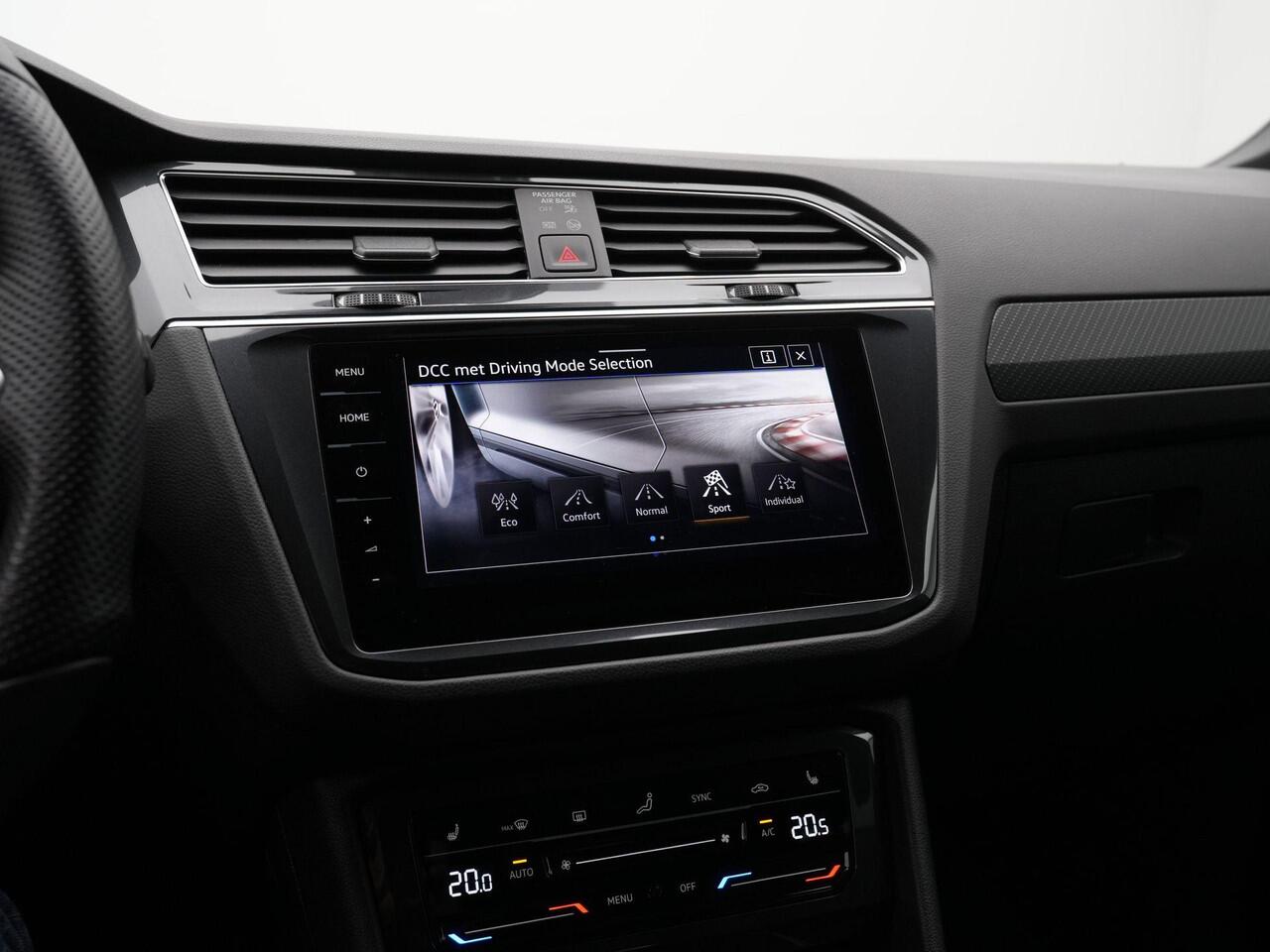 Volkswagen TIGUAN 1.4 TSI eHybrid 245 pk DSG R-Line | Panoramadak | Trekhaak | Navigatie Discover Pro | 360 camera | IQ Light | Stuur-/achterbankverwarming