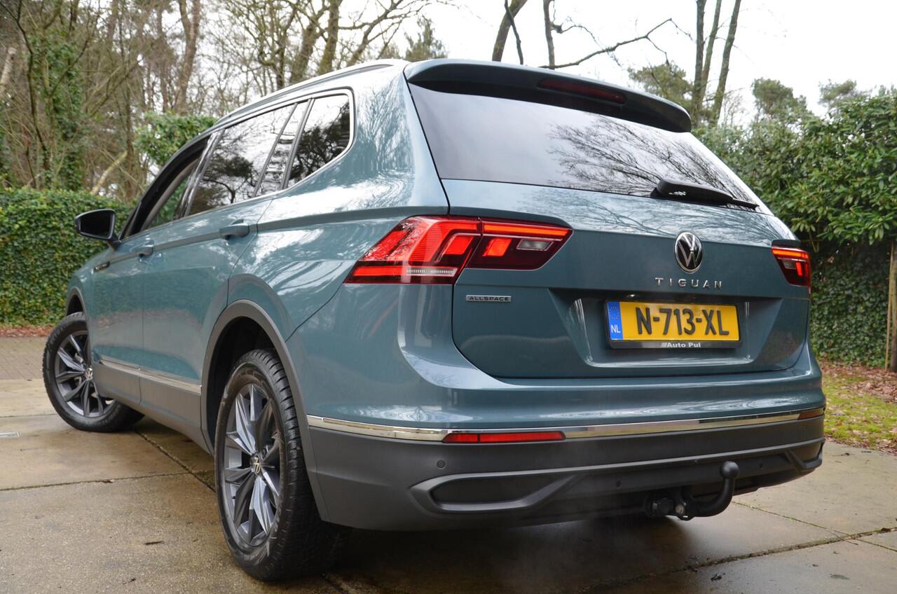 Volkswagen TIGUAN Allspace 1.5 TSI Life Business 7 Persoons Autoaat/Navi/Pdc/Ecc/Achteruitrijcamera/Stoel&Stuur verwarming/Virtueel dashboard/Privacy-Glass/Cr-Controle/18-Inc Lmv/Trekhaak