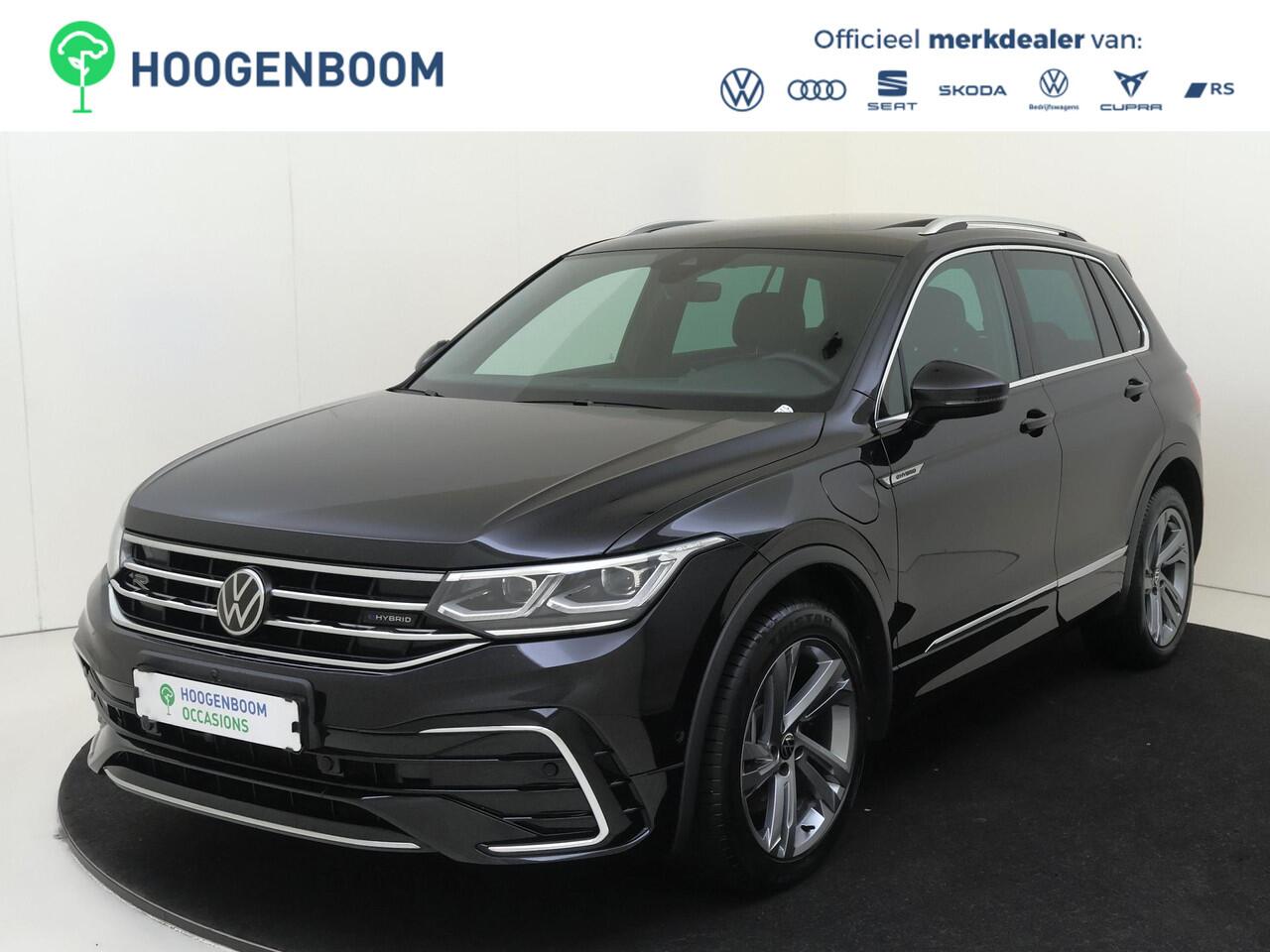 Volkswagen TIGUAN 1.4 TSI eHybrid R-Line Business | SoH 89% | Panoramadak | Trekhaak | Lederen bekleding | 360 camera | Keyless | Parkeerassistent | Stoel- en stuurwielverwarming | Navigatie |