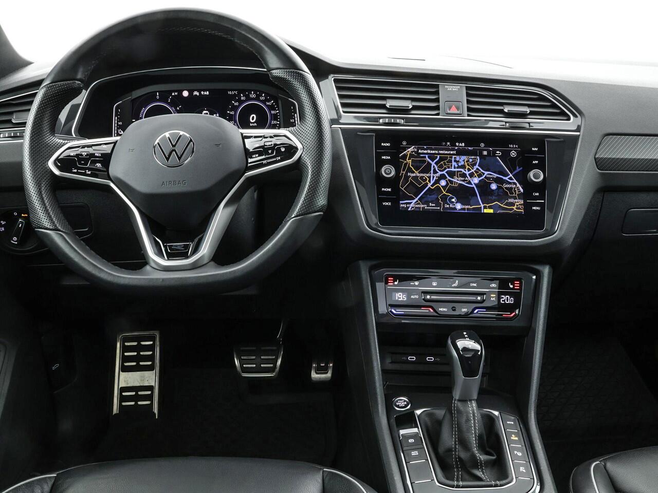Volkswagen TIGUAN 1.4 TSI 245pk DSG eHybrid R-Line Business · SOH 92,8% · Panoramadak · Leder · 360 Camera · Inklap. Trekhaak · Matrix LED · Side Assist · Keyless · Stuur- & Stoelverwarming ·
