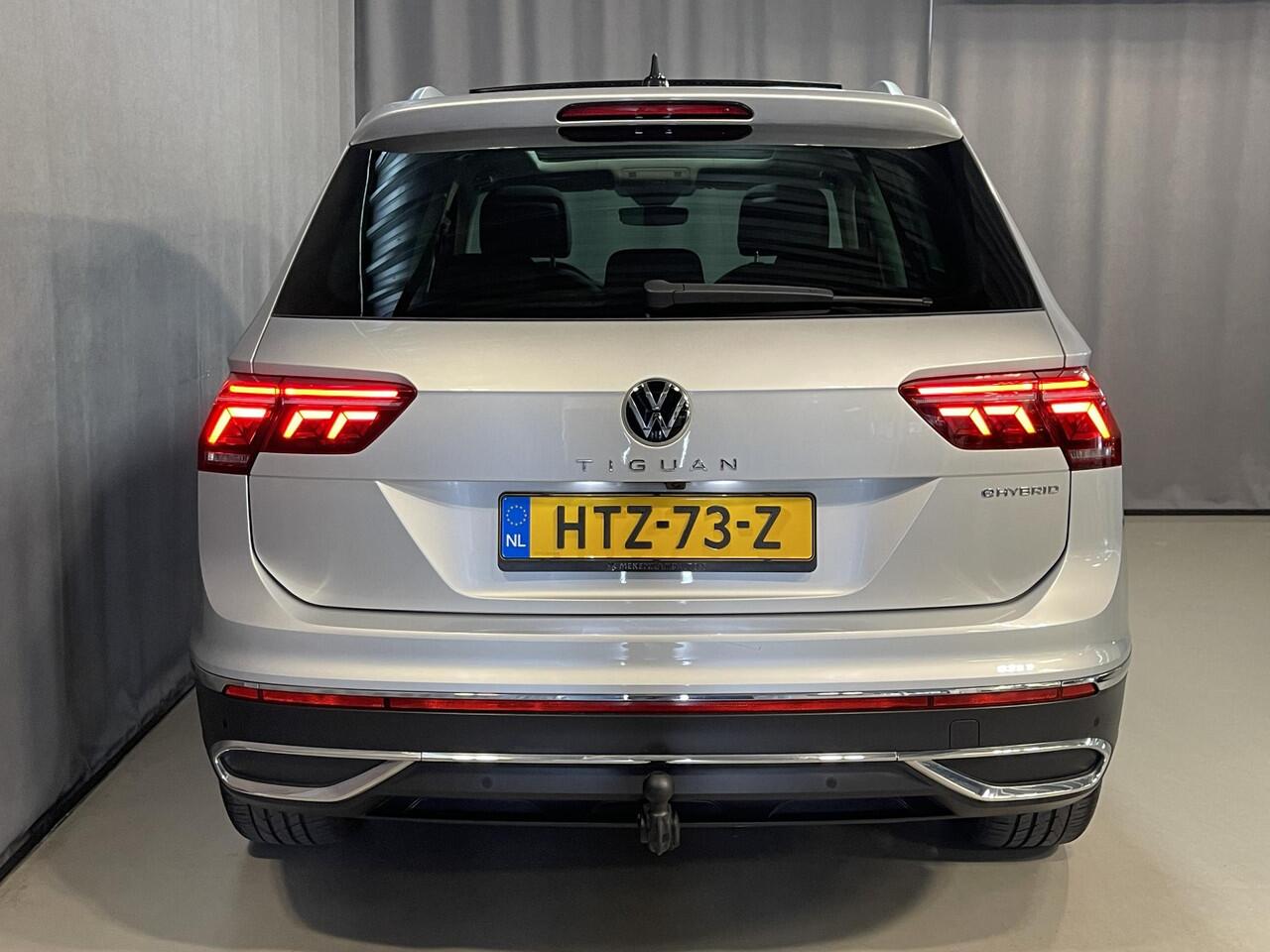 Volkswagen TIGUAN 1.4 TSI eHybrid Elegance 19"/Panoramadak/Trekhaak/IQ Lights/Dodehoek/Camera/Adaptieve cruise/Elektrische klep/Stoel + stuurverwarming