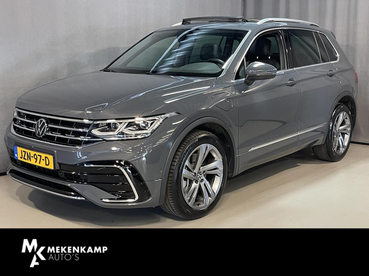 Volkswagen TIGUAN 1.4 TSI eHybrid R-Line Business+ 19"/Panoramadak/Leder + memory/360 camera/Elektrische klep/Dodehoek/Stuur + stoelverwarming