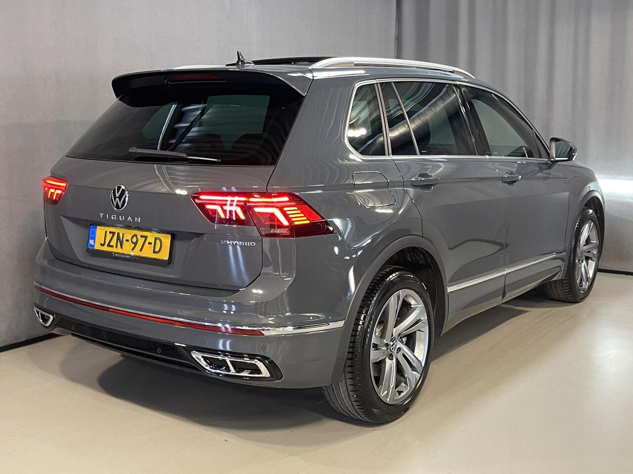 Volkswagen TIGUAN 1.4 TSI eHybrid R-Line Business+ 19"/Panoramadak/Leder + memory/360 camera/Elektrische klep/Dodehoek/Stuur + stoelverwarming