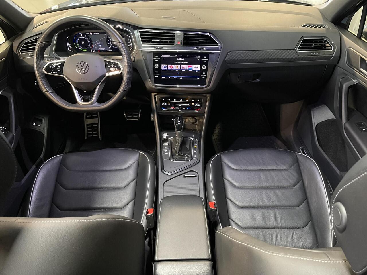 Volkswagen TIGUAN 1.4 TSI eHybrid R-Line Business+ 19"/Panoramadak/Leder + memory/360 camera/Elektrische klep/Dodehoek/Stuur + stoelverwarming