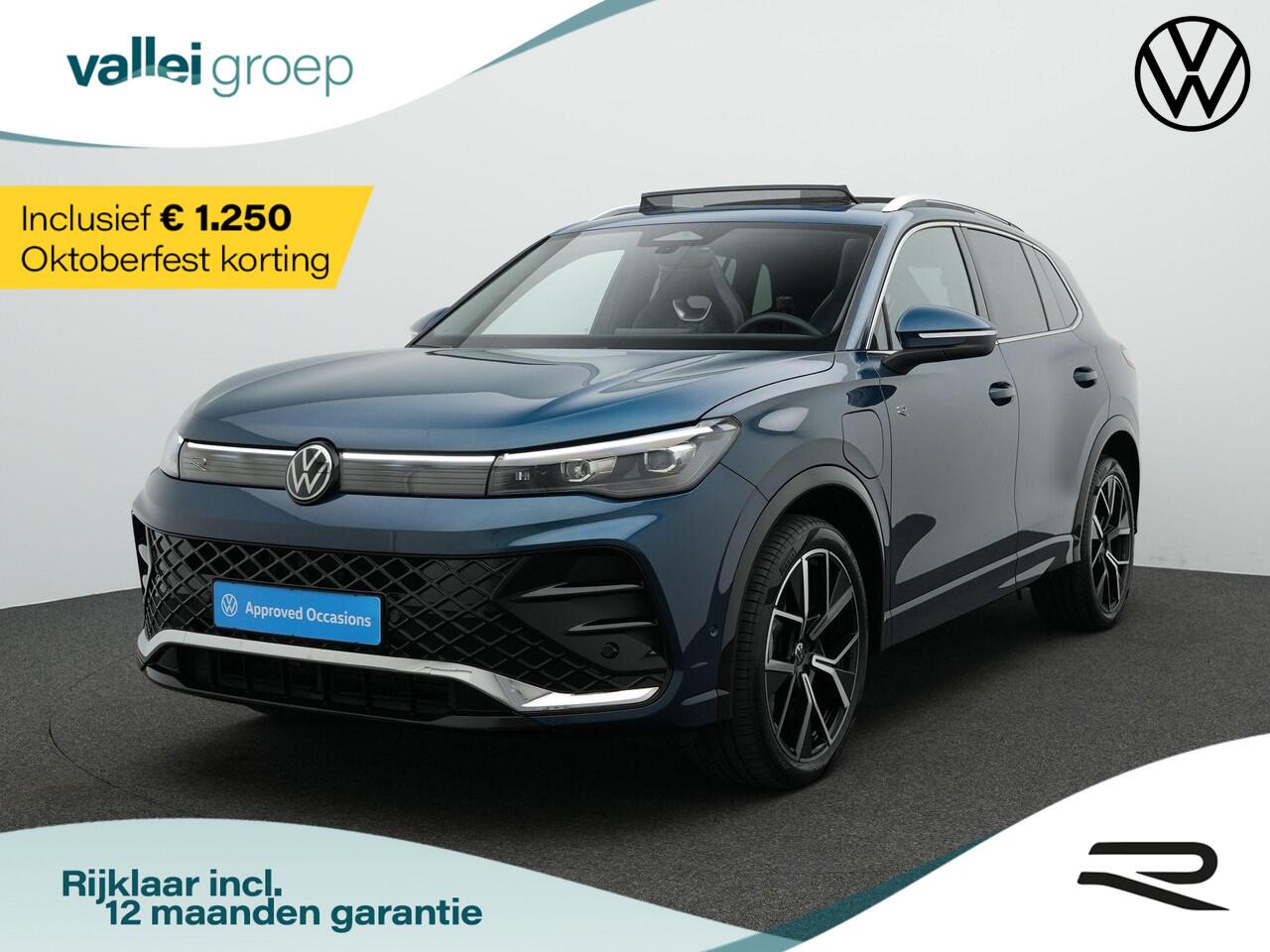 Volkswagen TIGUAN 1.5 eHybrid 204 pk DSG R-Line Edition | Panoramadak | Stoel-/stuurverwarming | Park Assist Plus | Side Assist | Carplay | ergoActive Sportstoelen | 20 inch