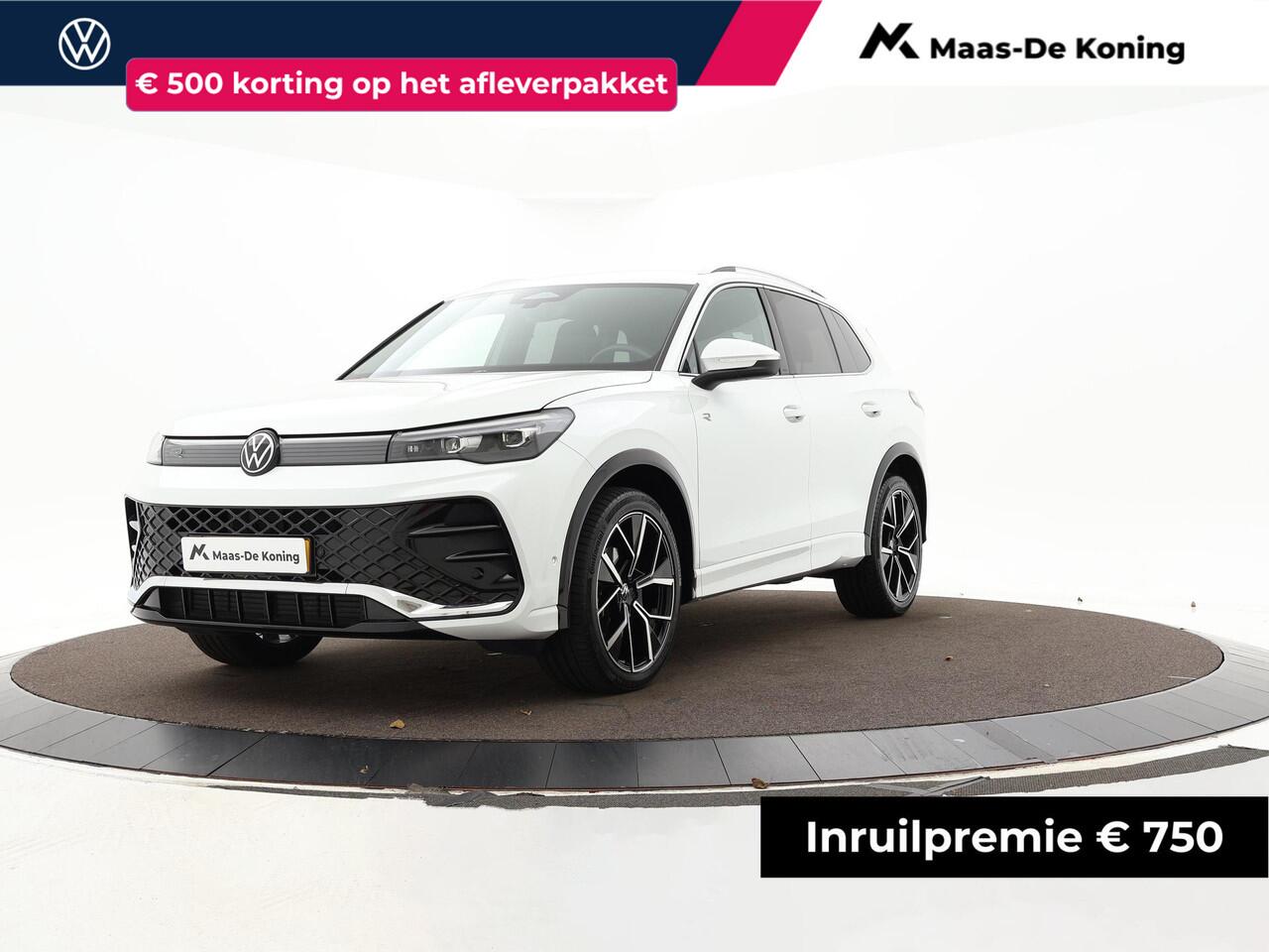 Volkswagen TIGUAN 1.5 eTSI 150pk DSG R-Line Business · Camera · Apple/Android Car Play · Massage · Keyless · Navi · Dodehoek Detectie · 20'' Inch · Garantie t/m 27-02-2028 of 100.000km