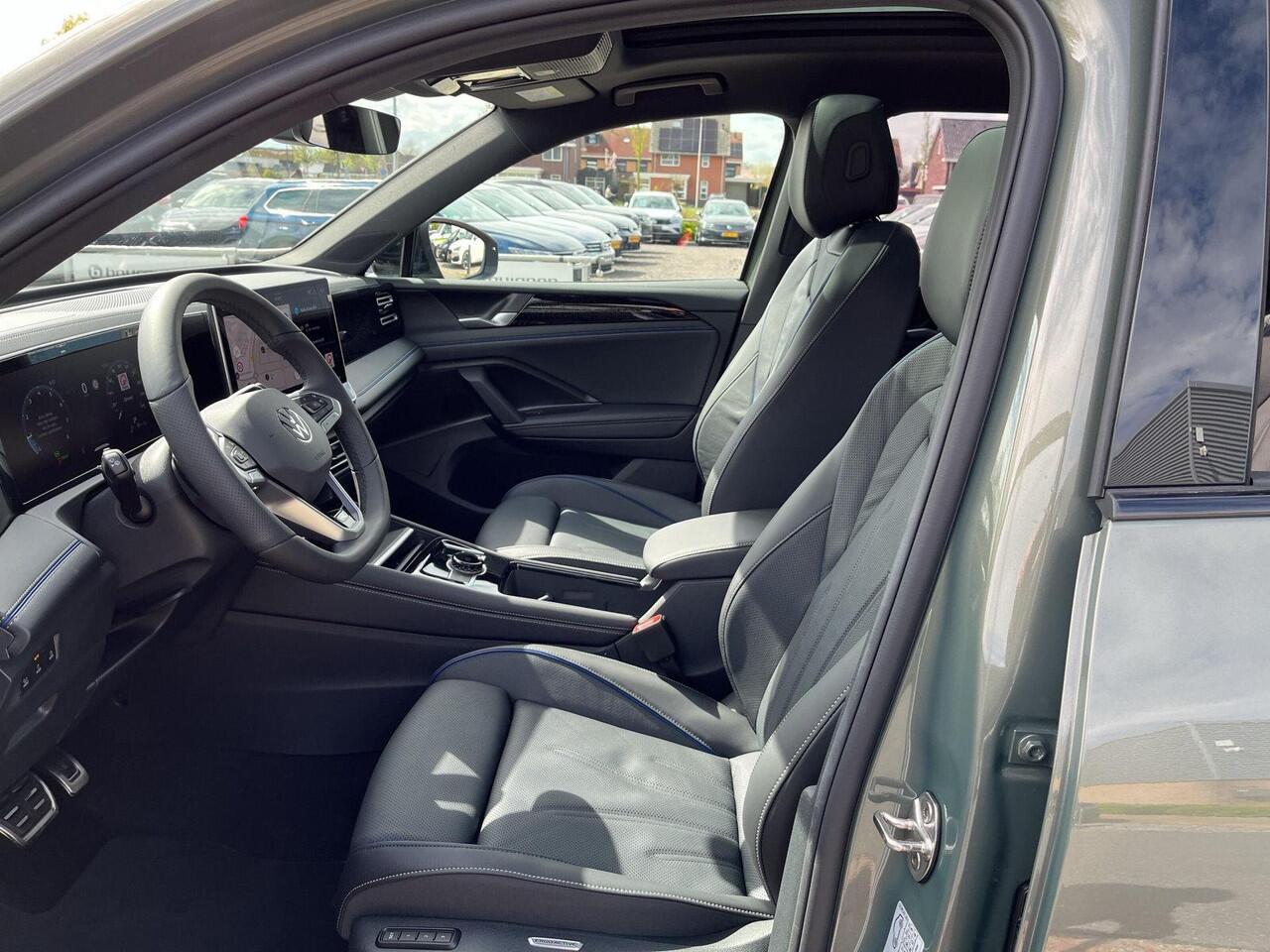 Volkswagen TIGUAN 1.5 eTSI R Line | 150Pk | Leder | Pano dak | HUD | Trekhaak | ERGO Active | Verwarmde/geventileerde Sportstoelen