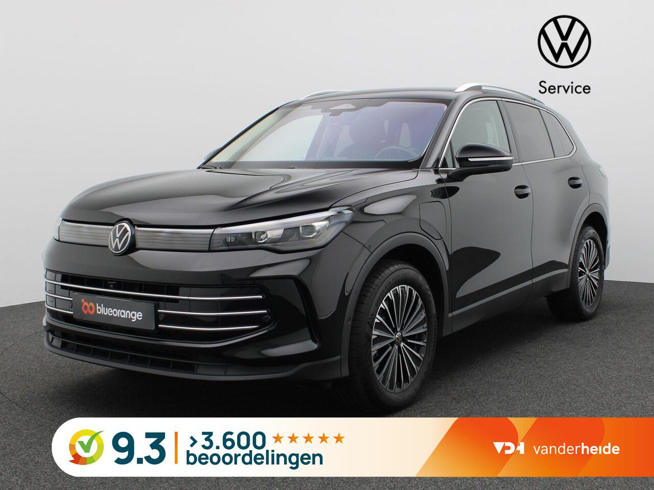 Volkswagen TIGUAN 1.5 eHybrid Elegance 204PK DSG Trekhaak, ErgoActive Stoel, Stoelverwarming voor + achter, Stuurwielverwarming, 360gr. Camera, Led Plus, Navigatie, Alarm, Keyless, Side Assist, Virtual Pedal, 18" LM Velgen