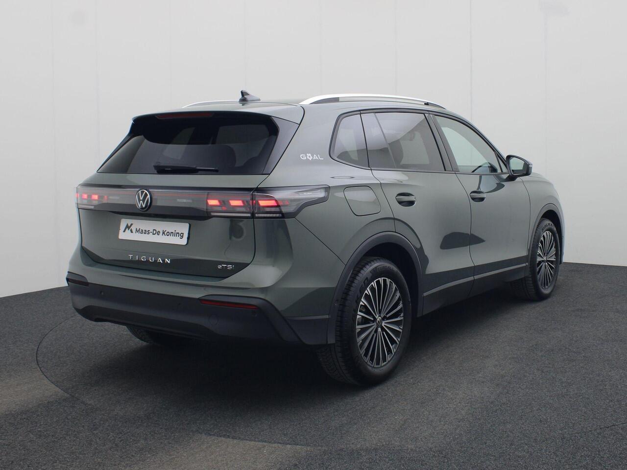 Volkswagen TIGUAN 1.5eTSI/150PK Goal DSG · Trekhaak · 360°Camera + Parkeersensoren · Navigatie · Dodehoeksensor · Apple/Android Car Play · Garantie t/m 27-03-2027