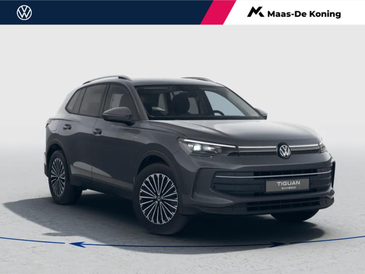 Volkswagen TIGUAN Life Edition 1.5 eHybrid 204 pk 6 versn. DSG · Trekhaak inklapbaar, met elektrische ontgrendeling, incl. aanhangwagen- manoeuvreerhulp Trailer Assist · Winter Pakket incl. verwarmbaar stuurwiel