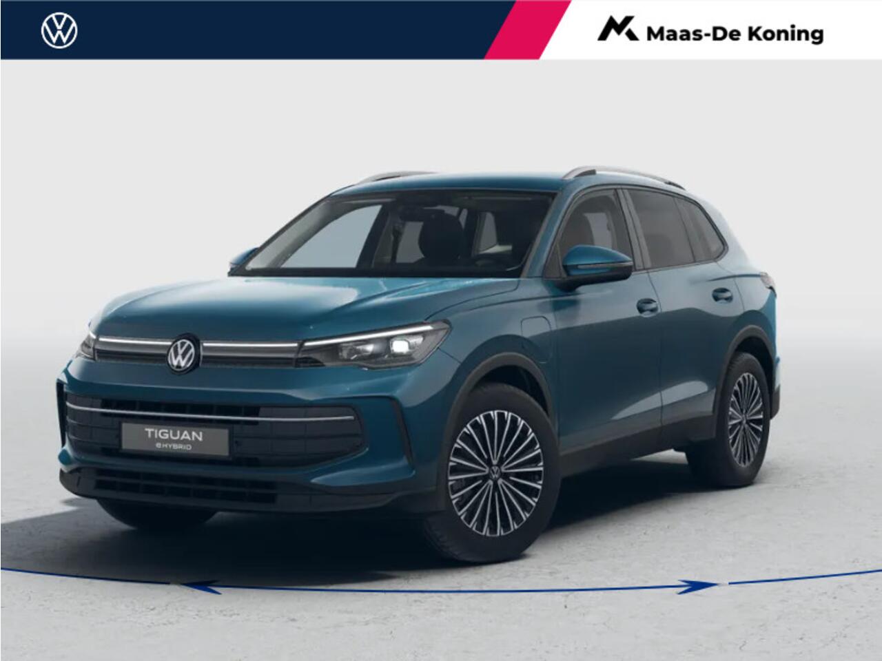 Volkswagen TIGUAN Life Edition 1.5 eHybrid 204 pk 6 versn. DSG · Comfort Pakket · Trekhaak inklapbaar, met elektrische ontgrendeling, incl. aanhangermanoeuvreerhulp Trailer Assist ·