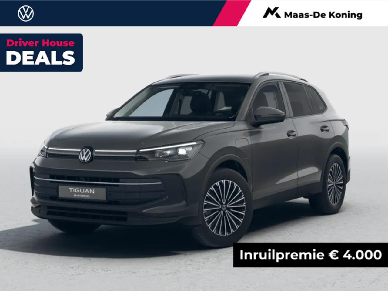 Volkswagen TIGUAN Life Edition 1.5 eHybrid 204 PK 6 versn. DSG · Comfort Pakket · Style Pakket · Trekhaak inklapbaar, met elektr. ontgrendeling, incl. aanhangermanoeuvreerhulp Trailer Assist ·