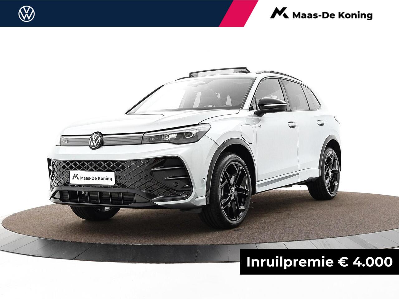 Volkswagen TIGUAN R-Line-Edition 1.5 eHybrid 272 pk 6 versn. DSG · Velgen 'york', 20 inch lichtmetaal in zwart · Interieur Pakket: Interieur style pakket · Trekhaak incl. aanhangermanoeuvreerhulp (trailer assist) · Black style pakket ·