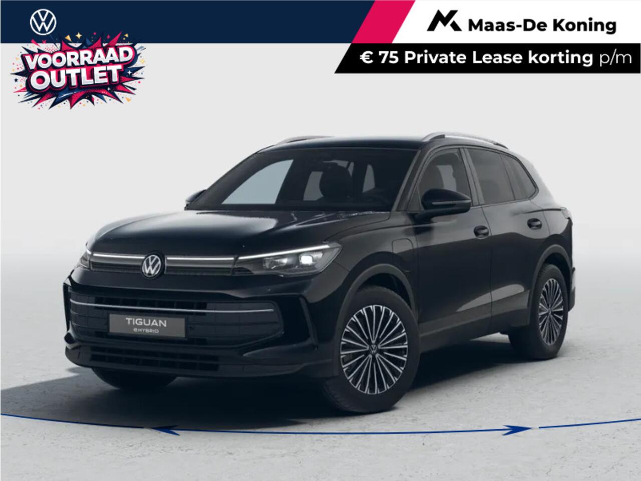 Volkswagen TIGUAN Life Edition 1.5 eHybrid 204 PK 6 versn. DSG · Comfort Pakket · Style Pakket · Trekhaak inklapbaar, met elektrische ontgrendeling, incl. aanhangermanoeuvreerhulp Trailer Assist ·