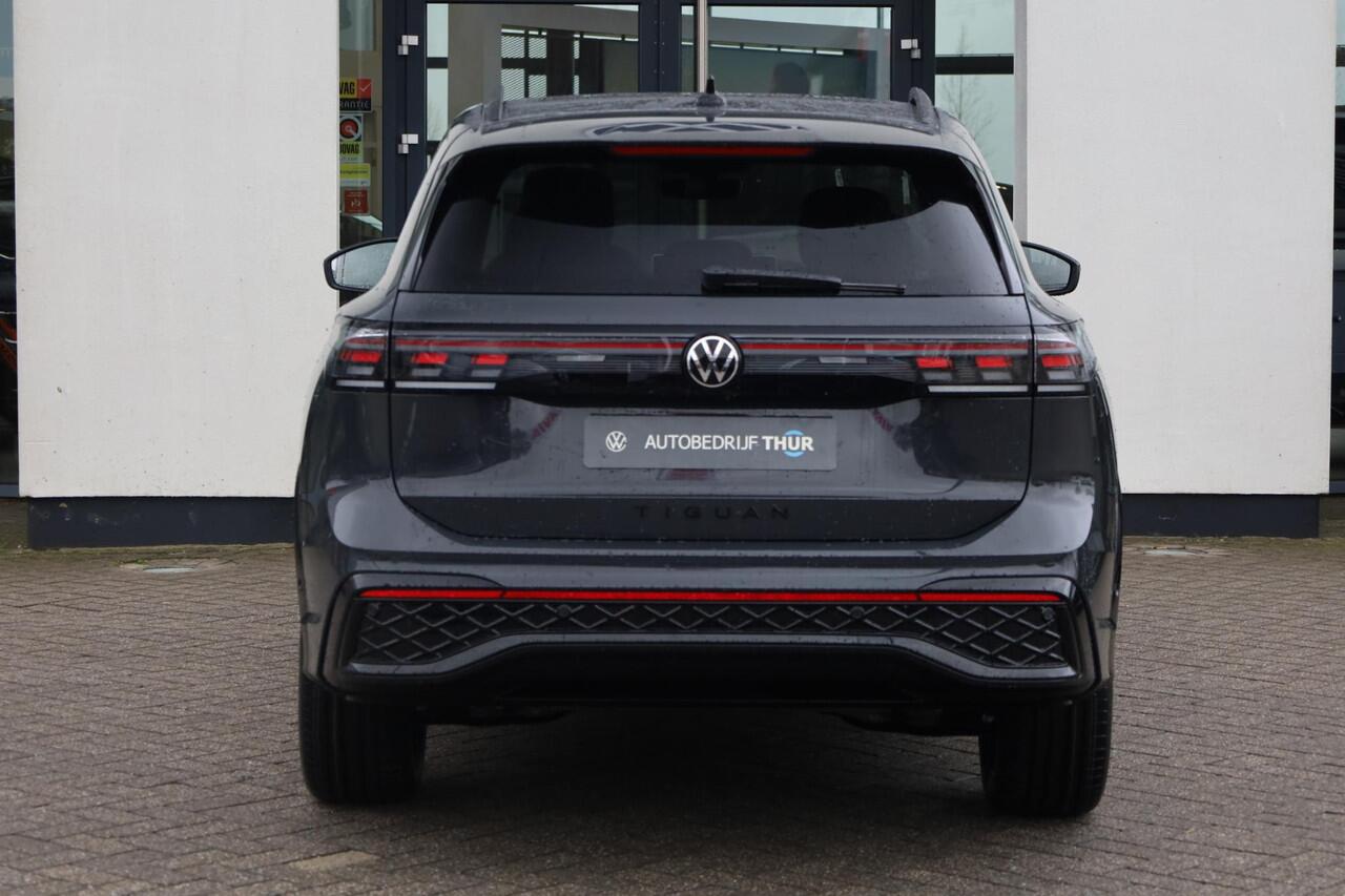 Volkswagen TIGUAN 1.5 eHybrid R-Line Edition 204PK / 150kW, LED Matrix (IQ.Lights), 360° rondomzichtcamera, panoramisch schuif-, kanteldak, elektr. bedienbaar, head-up display, verwarm- en ventileerbare voorstoelen met massagefunctie, Keyless Entry & Start, verwarmbare ach