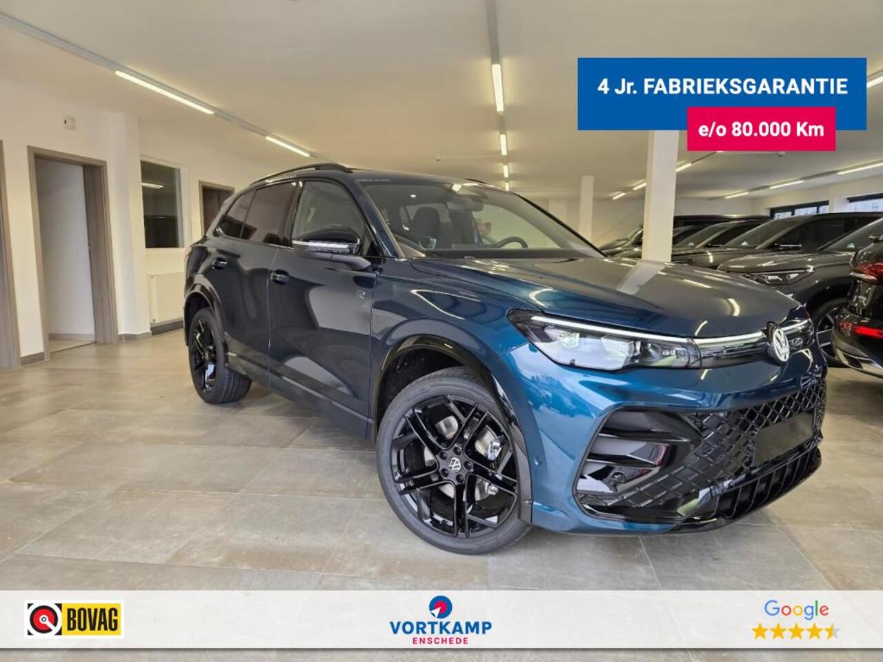 Volkswagen TIGUAN 1.5 TSI e-HYBRID 272 PK R-LINE PANO-DAK/TREKHAAK/HUD/E-KLEP