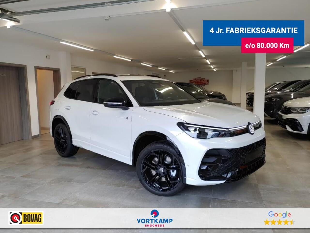 Volkswagen TIGUAN 1.5 TSI e-HYBRID 272 PK R-LINE PANO-DAK/CAMERA/TREKHAAK/HUD/LEDER/MEMORY