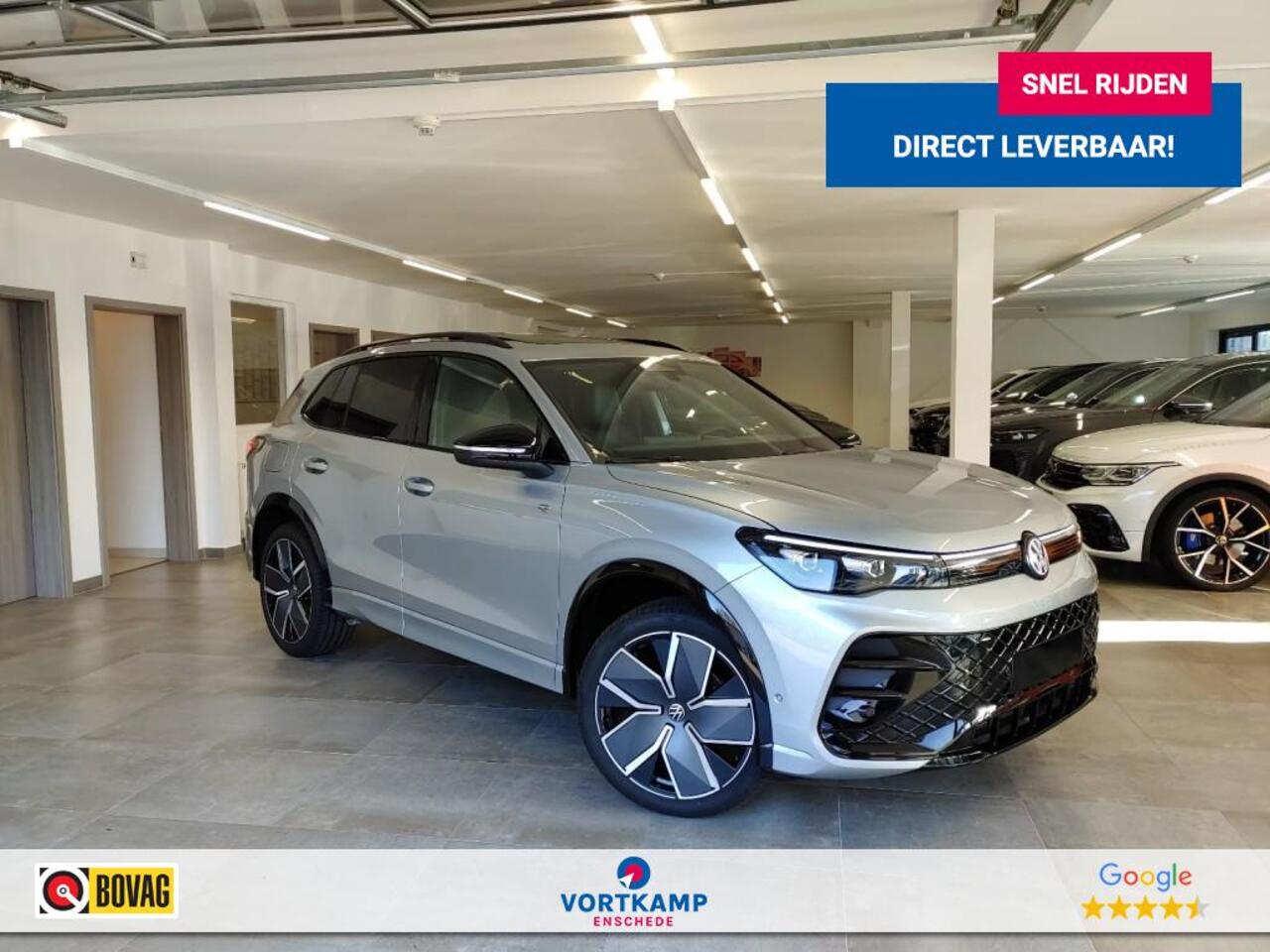 Volkswagen TIGUAN 1.5 eTSI R-LINE LEDER/PANO-DAK/TREKHAAK/CAMERA/HUD/ACC